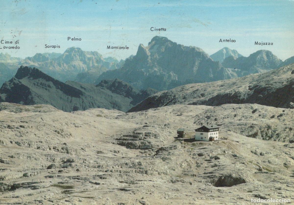 Cartoline: Italy San Martino DI Castrozza Dolomites Pale DI S Martino Rifugio Col *YAN930