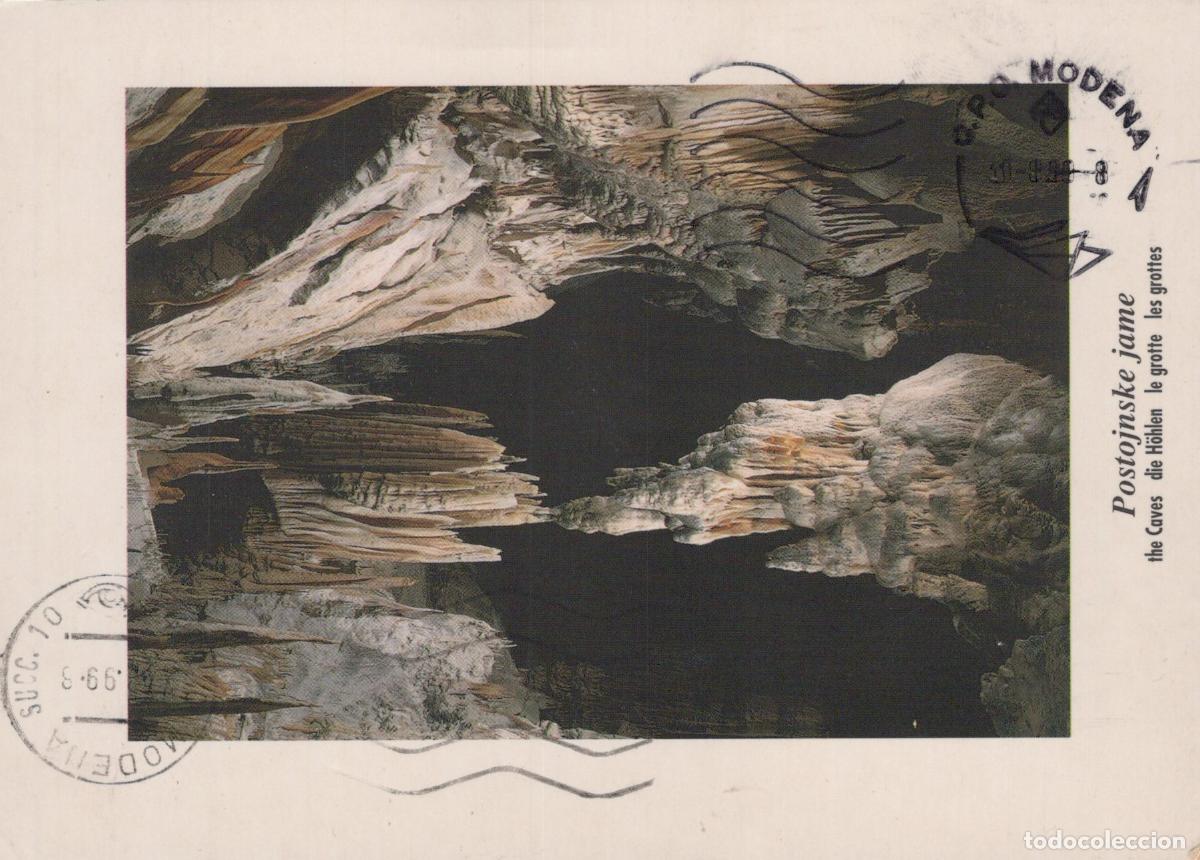 Postcards: Slovenia Postojna Cave Stalactites Stalagmites Underground Landscape *YAN951