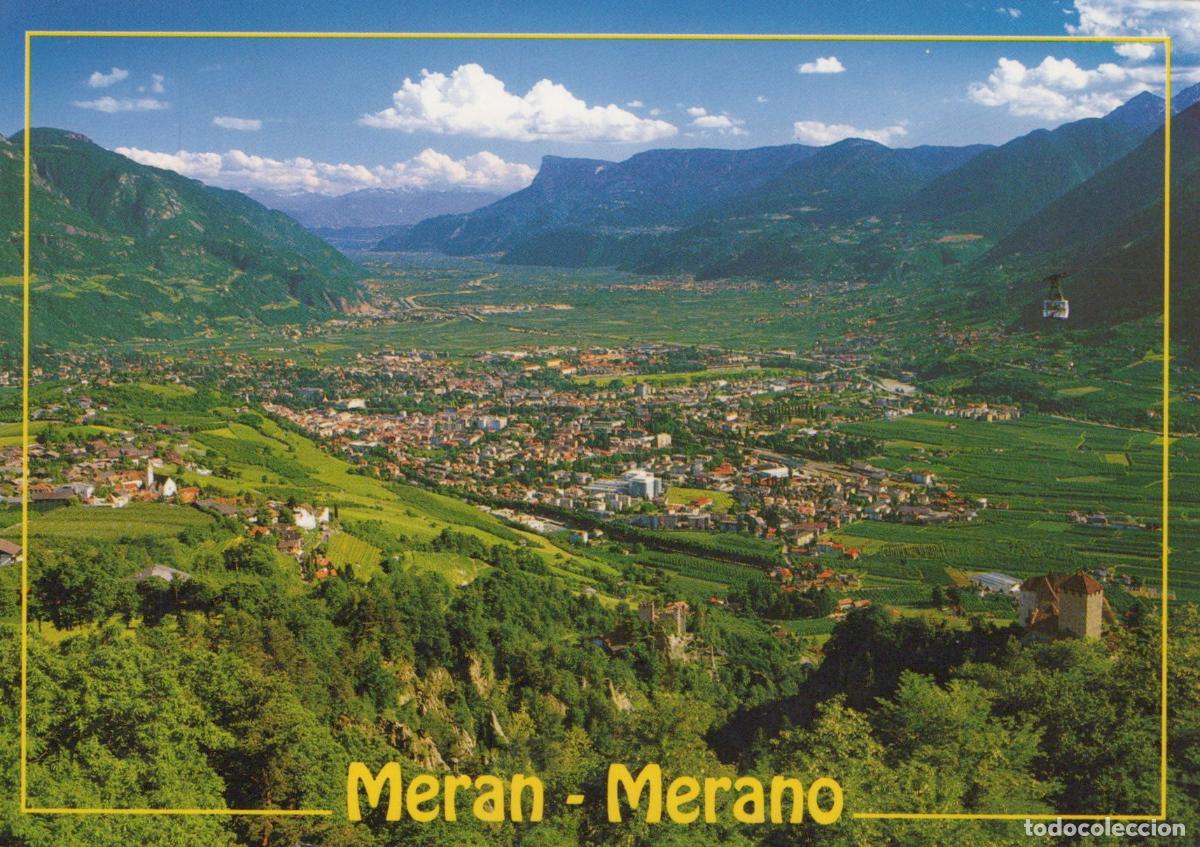 Postcards: Italy Merano Meran Panoramic View of City and Valley Landscape *YAN939