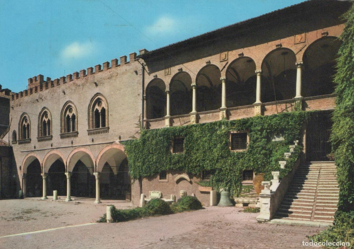 Postcards: Italy Fano Corte Malatestiana Courtyard Arches Historic Building *YAN965