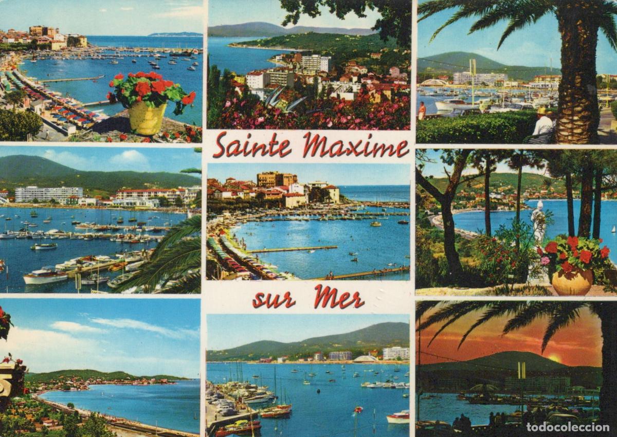 Cartes Postales: France Sainte Maxime Sur Mer French Riviera Multi View Coastal Town *YAN726