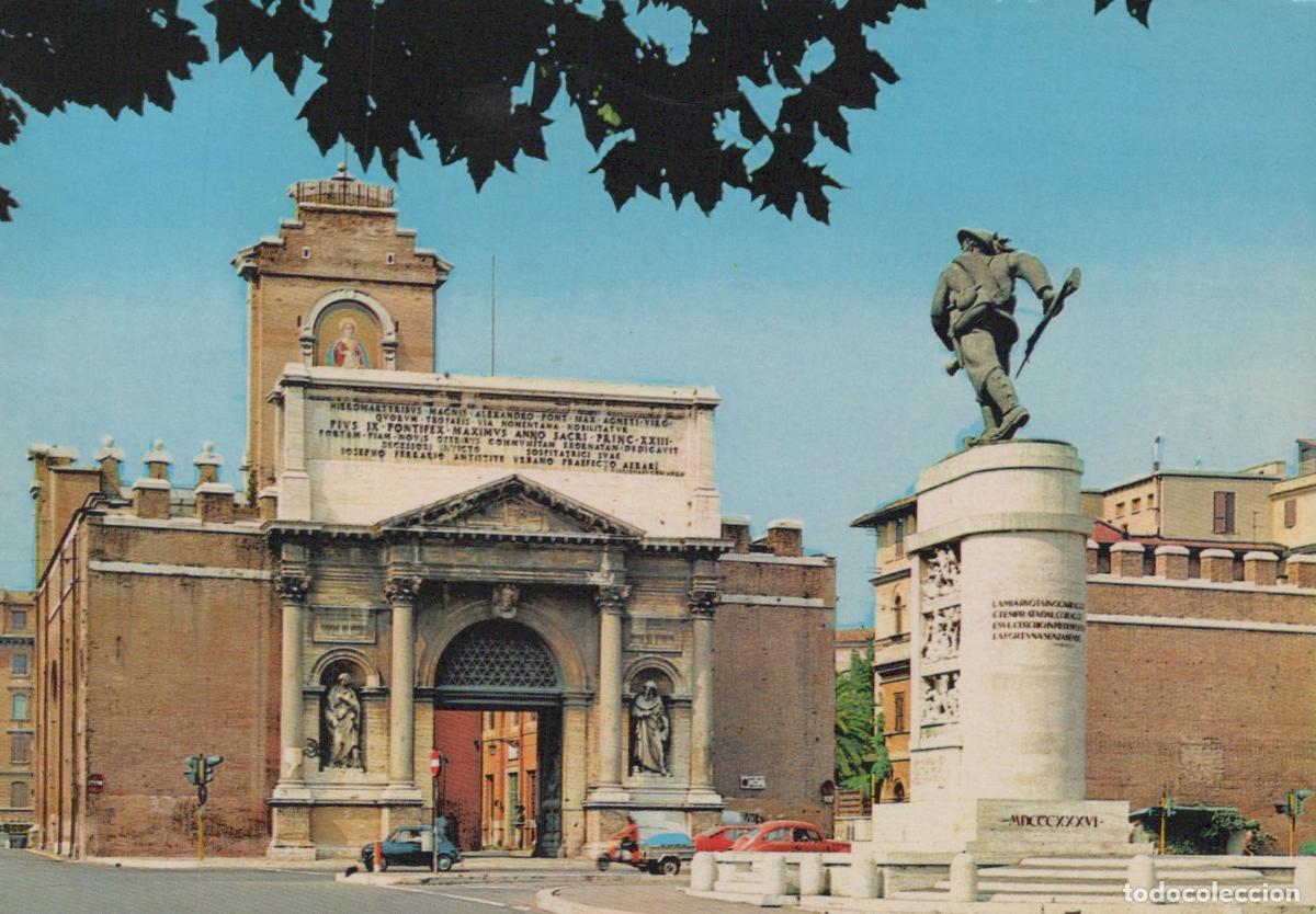 Cartes Postales: Italy Rome Porta Pia Gate Bersagliere Monument Architecture *YAN732