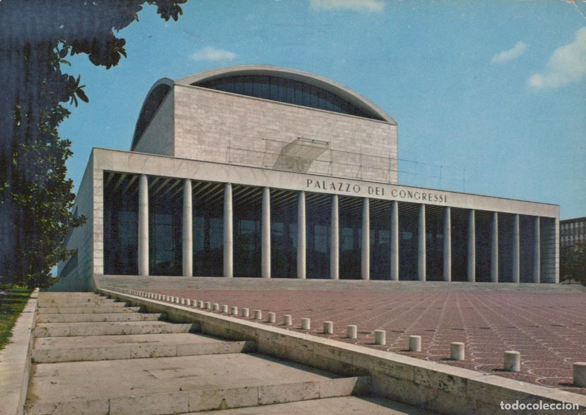 Cartes Postales: Italy Rome Eur Palazzo Dei Congressi Modernist Architecture *YAN731