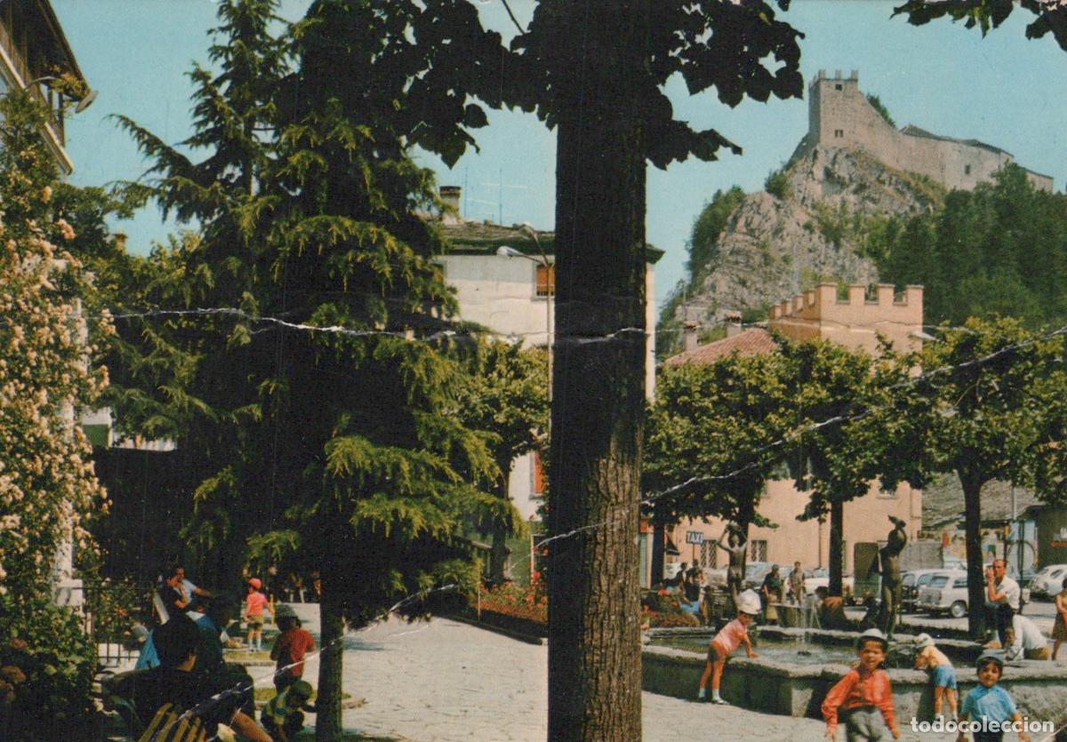 Cartes Postales: Italy Sestola Motivo della Rocca Children Playing in Town Square *YAN751