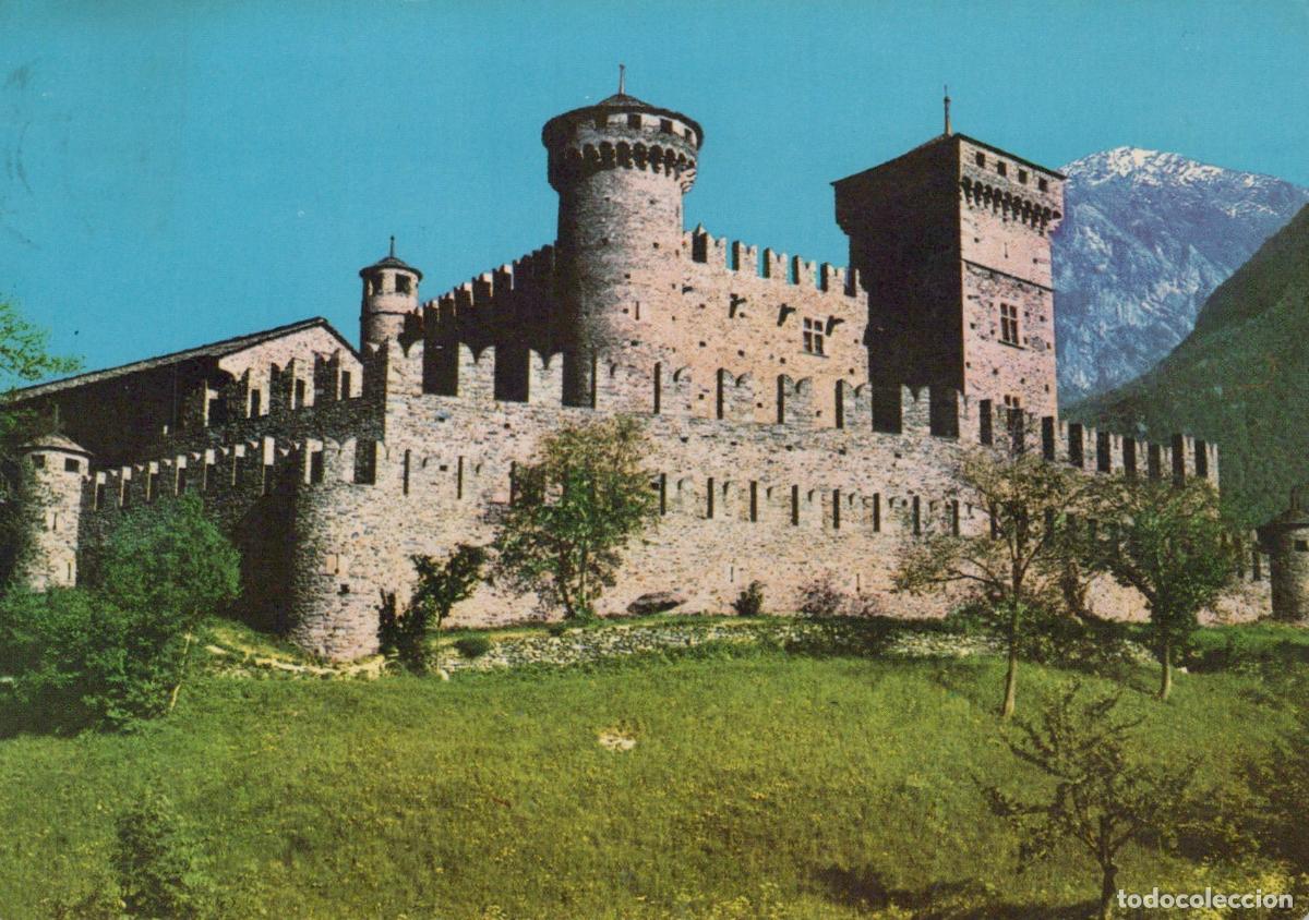 Cartes Postales: Italy F&eacute;nis Castle Aosta Valley Medieval Fortress With Towers Walls *YAN766