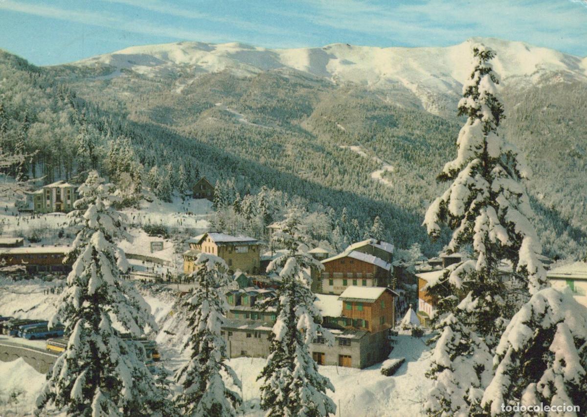 Postales: Italy Abetone Winter Panorama With Snow Covered Mountains and Village *YAN777