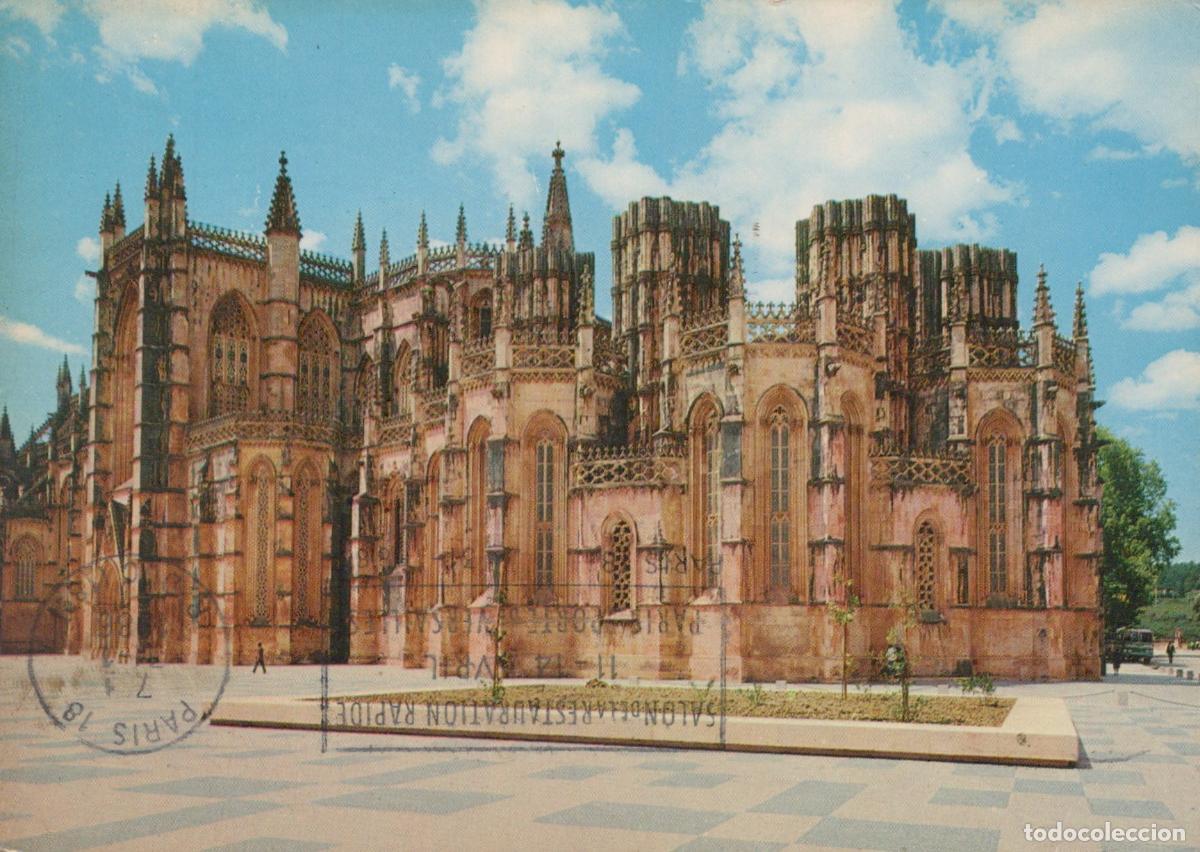 Postcards: Portugal Batalha Monastery South Side Architecture Gothic Church *YAN847