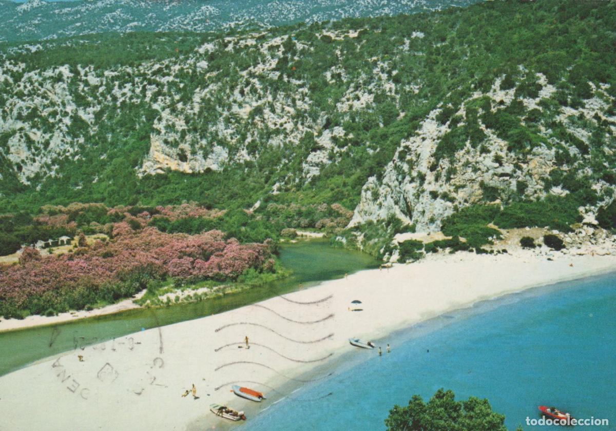 Postales: Italy Cala Gonone Cala Luna Beach Sardinia Scenic Landscape With River *YAN916