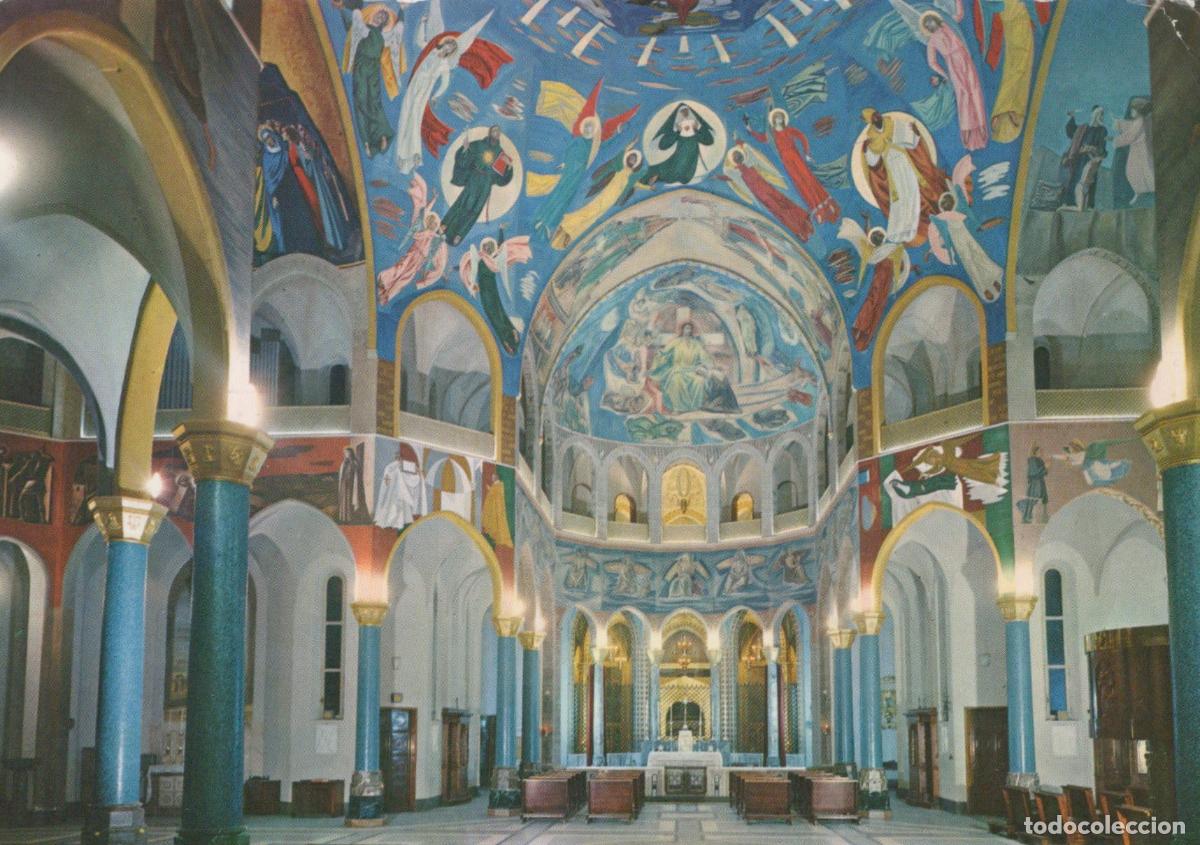 Postales: Italy Cascina Interior of the Basilica of Santa Rita Vibrant Frescoes *YAN933