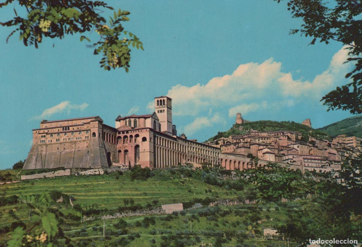 Postales: Italy Assisi Panorama Basilica DI San Francesco General View St Unposted *YAN994
