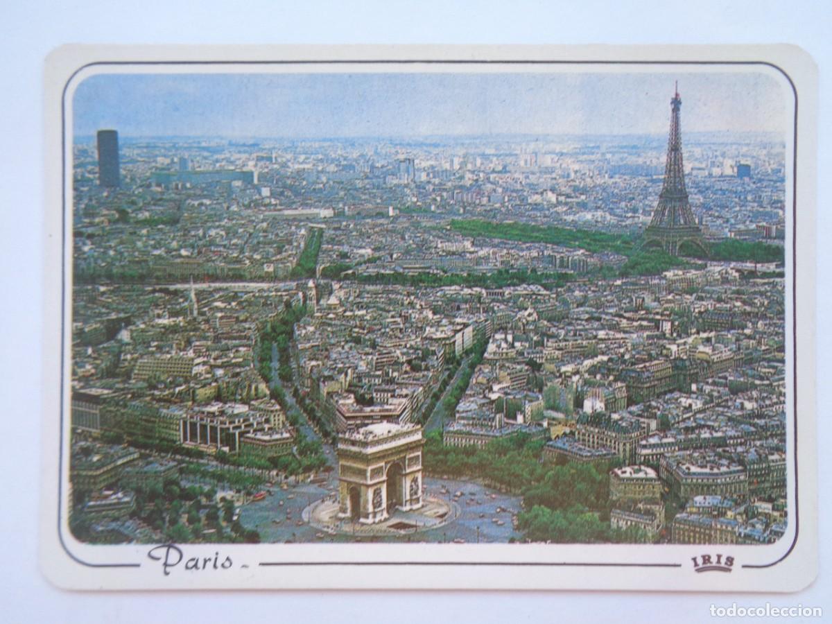 Postkarten: POSTAL DE PARIS ( FRANCIA ): ARCO DEL TRIUNFO Y LA TORRE EIFFEL