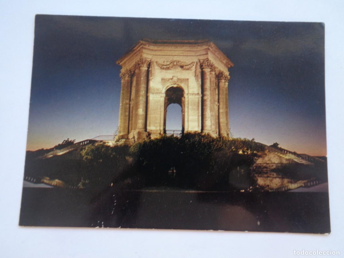Postkarten: POSTAL DE MONTPELLIER ( FRANCIA ): NOCHE EN EL JARDIN DE PEYNOU