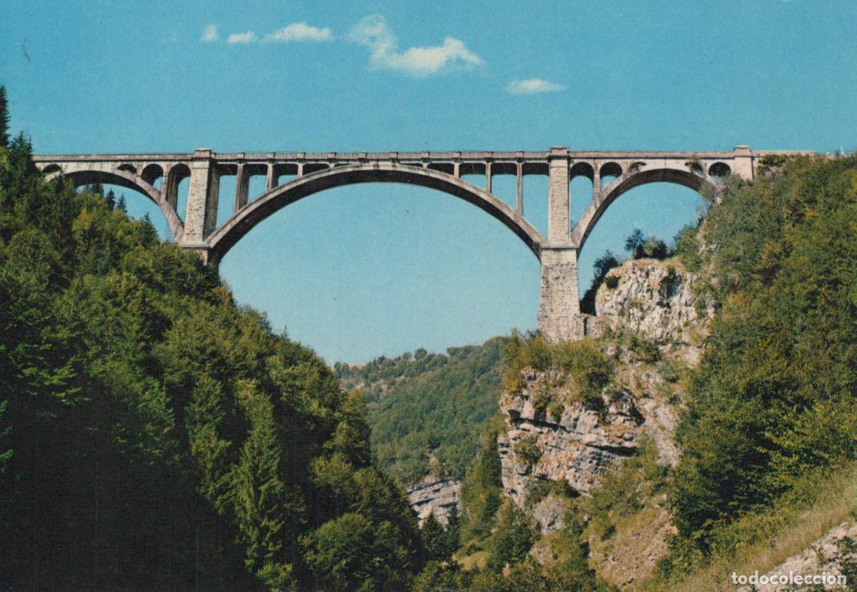 Cartes Postales: Italy Roana Bridge Over Val D Assa 80 M Altopiano DI Asiago Unposted *YAP002