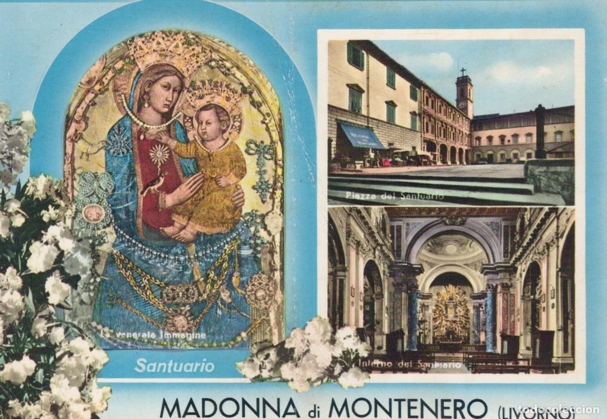Cartes Postales: Italy Livorno Madonna DI Montenero Sanctuary Piazza del Santuario *YAP009