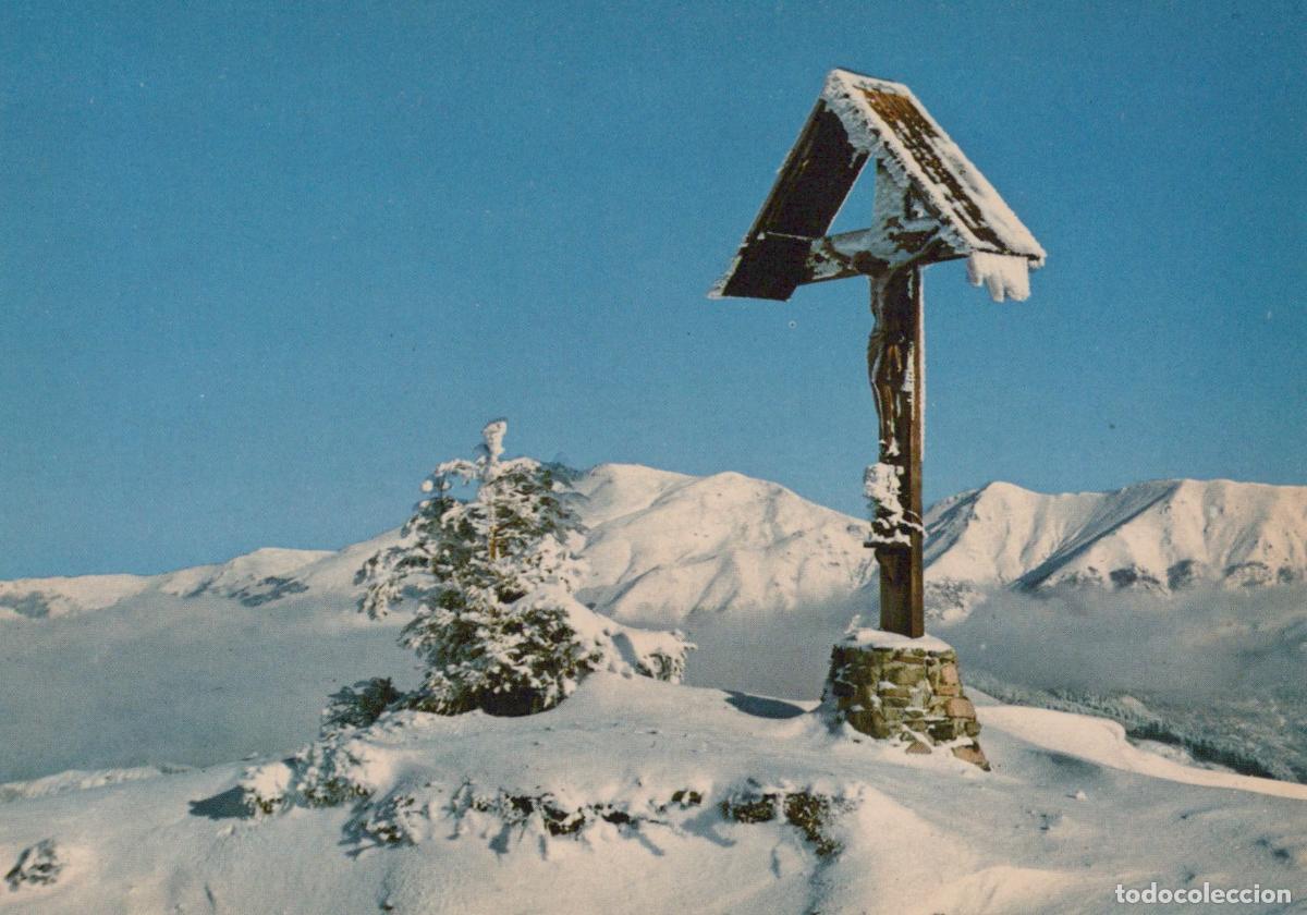 Postkarten: Italy Abetone The Christ of Snows Locality Selletta Mount Unposted *YAP040