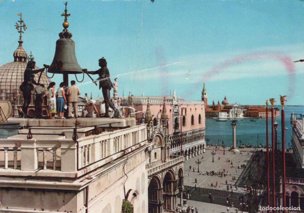 Postkarten: Italy Venice St Mark S Square and Doge S Palace With Bell Tower *YAP059
