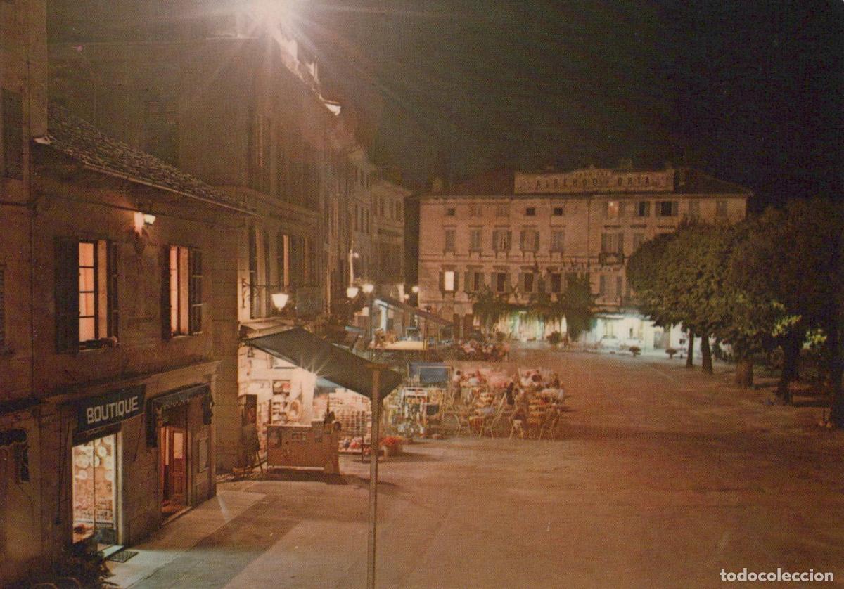 Postcards: Italy Orta San Giulio Piazza M Motta At Night Unposted *YAP072