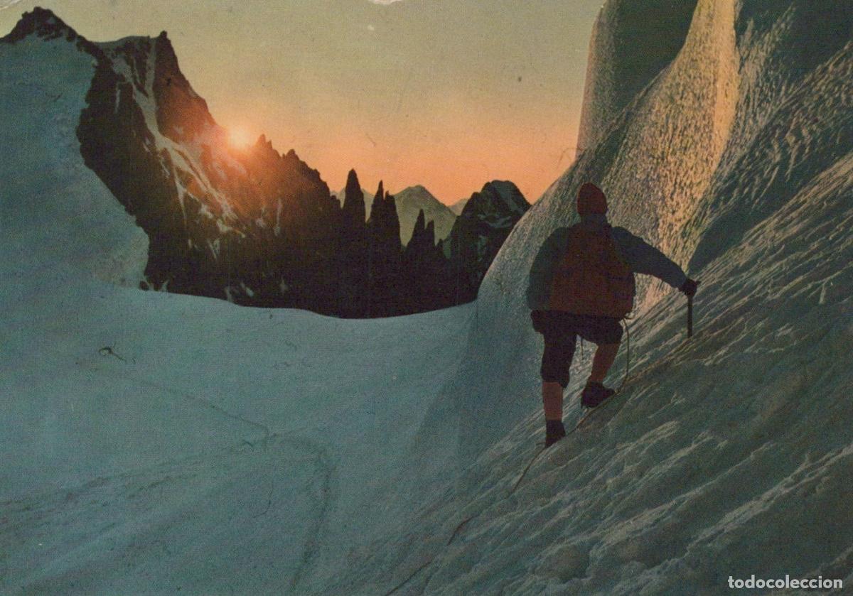 Postcards: Italy Aosta Mont Blanc Group Aiguille du Diable Mt Maudit Unposted *YAP050