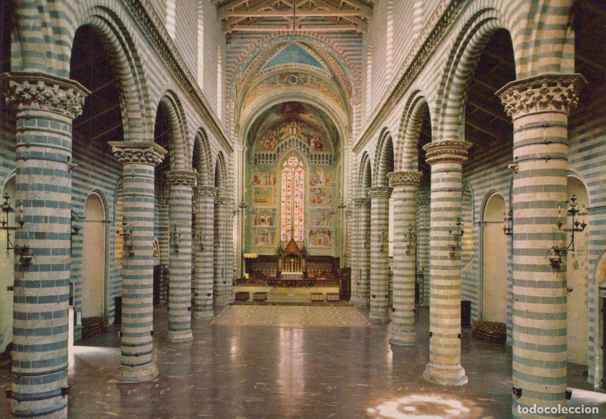Postcards: Italy Orvieto Cathedral Interior Historic Religious Unposted *YAP048