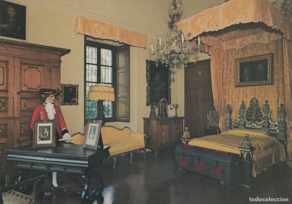 Cartes Postales: Italy Laveno Mombello Bedroom in Palazzo Borromeo Isola Madre Unposted *YAP056