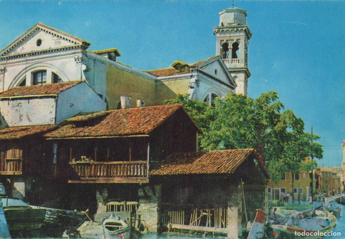 Cartes Postales: Italy Venice Rio S Trovaso Squero Boatyard and Real Photo Unposted *YAP058