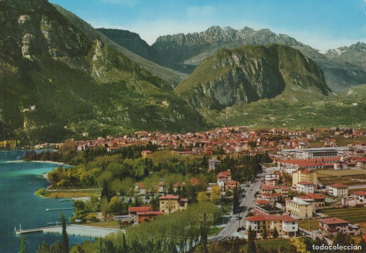 Cartes Postales: Italy Riva del Garda Panorama Lake Mountains Cityscape Vintage Unposted *YAP097