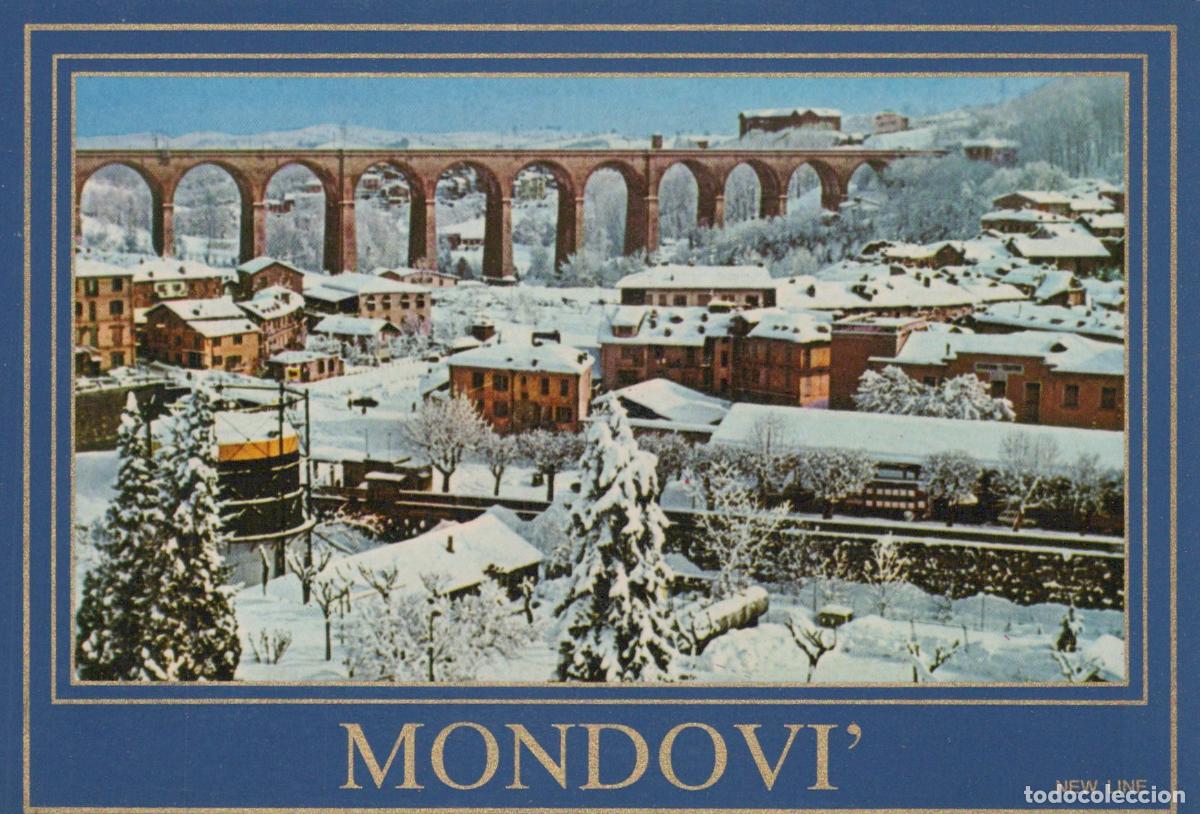 Cartes Postales: Italy Mondovi Winter Panorama With Viaduct and Snow Covered Unposted *YAP104