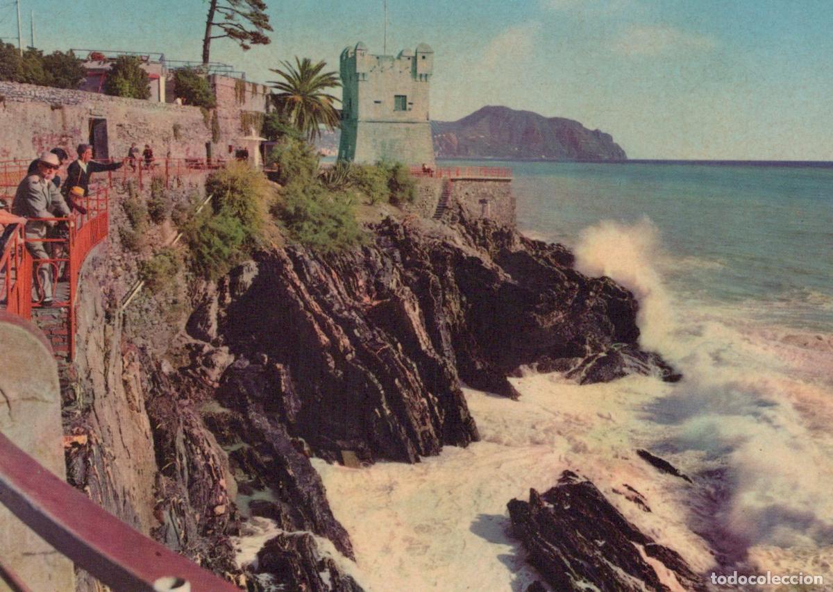 Cartes Postales: Italy Genoa Nervi Torre Groppallo Golfo Paradiso Coastal Unposted *YAP068