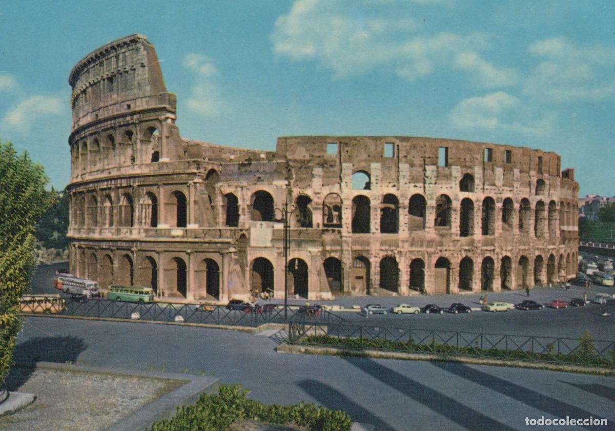 Postcards: Italy Rome Colosseum Ancient Roman Amphitheater Architecture Unposted *YAP107