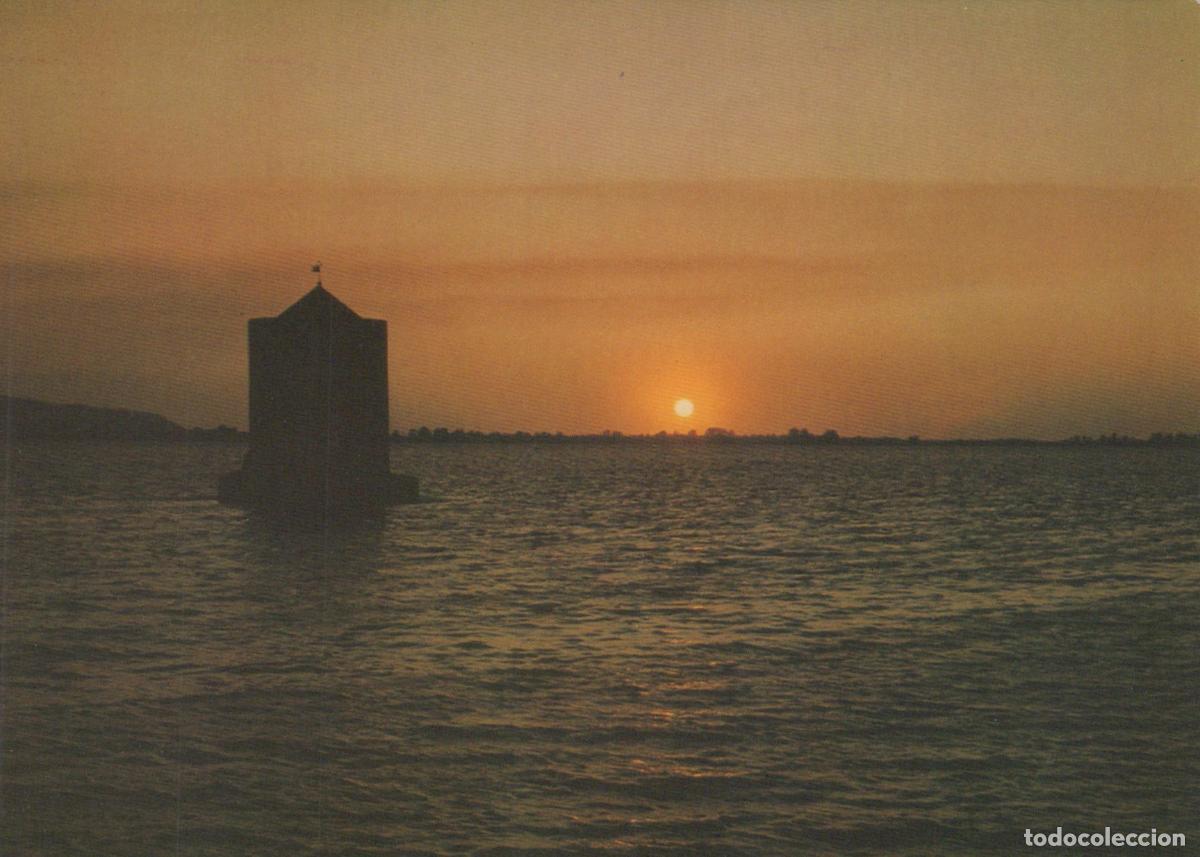 Cartes Postales: Italy Orbetello Grosseto Sunset Over the Lagoon Seascape Unposted *YAP071