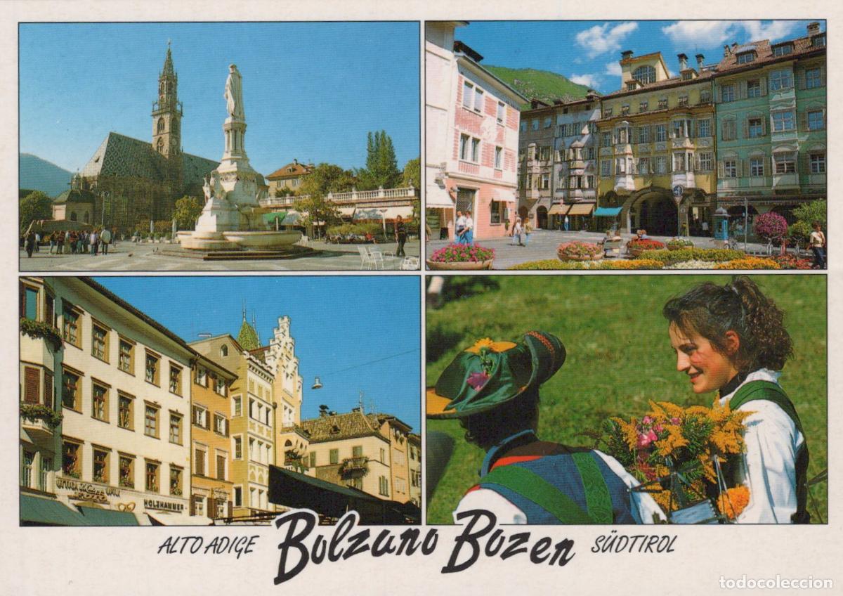 Cartes Postales: Italy Bolzano Bozen Alto Adige South Tyrol City Views Unposted *YAP154