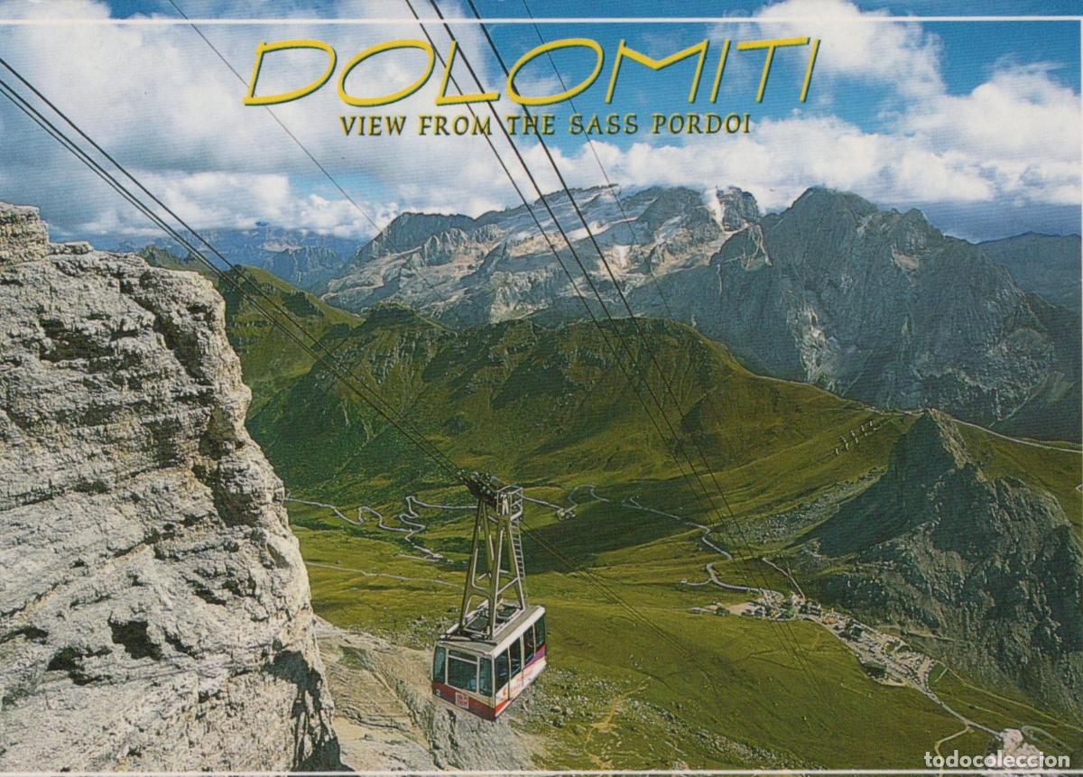 Cartes Postales: Italy Cortina D Ampezzo Dolomiti View From Sass Pordoi Cable Unposted *YAP159