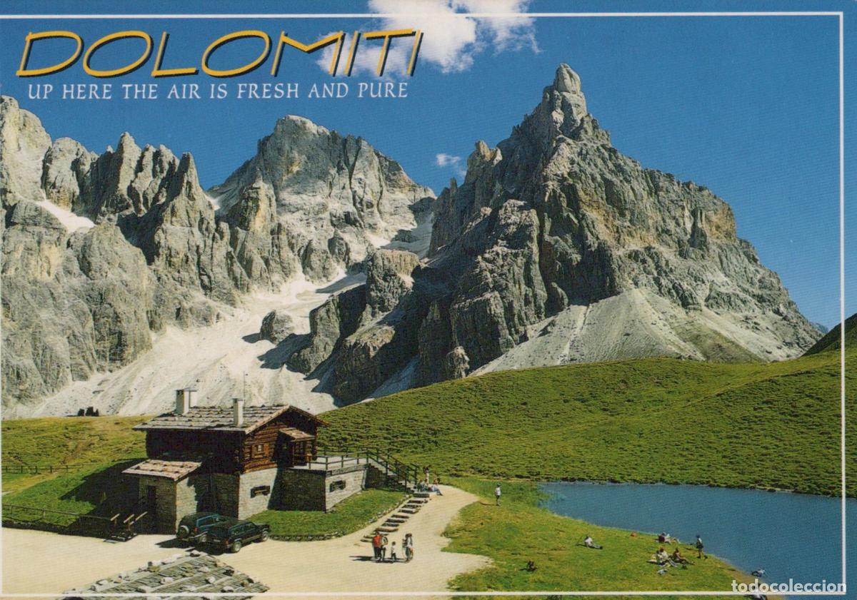 Cartes Postales: Italy Passo Rolle Dolomiti Mountains Baita Segantini Landscape Unposted *YAP162