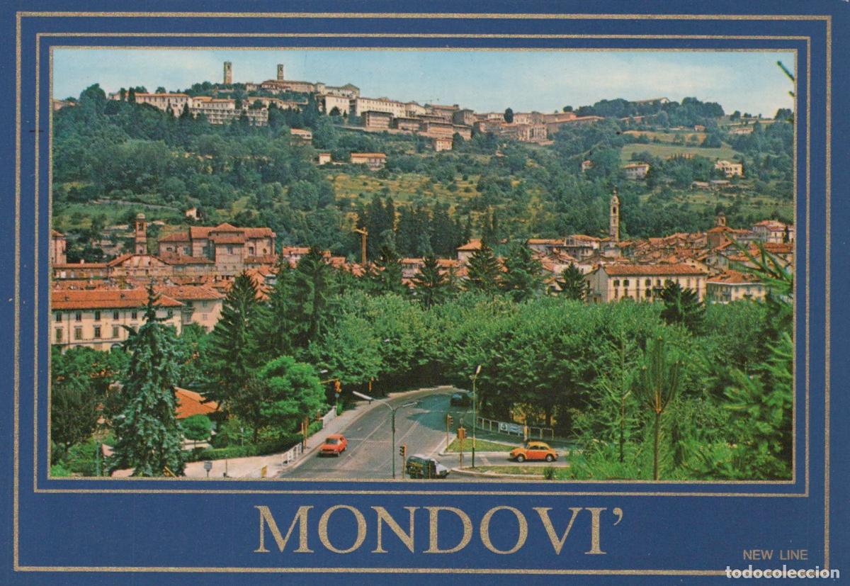 Cartes Postales: Italy Mondovi Panoramic View of Hilltop Town Valley Road Unposted *YAP106
