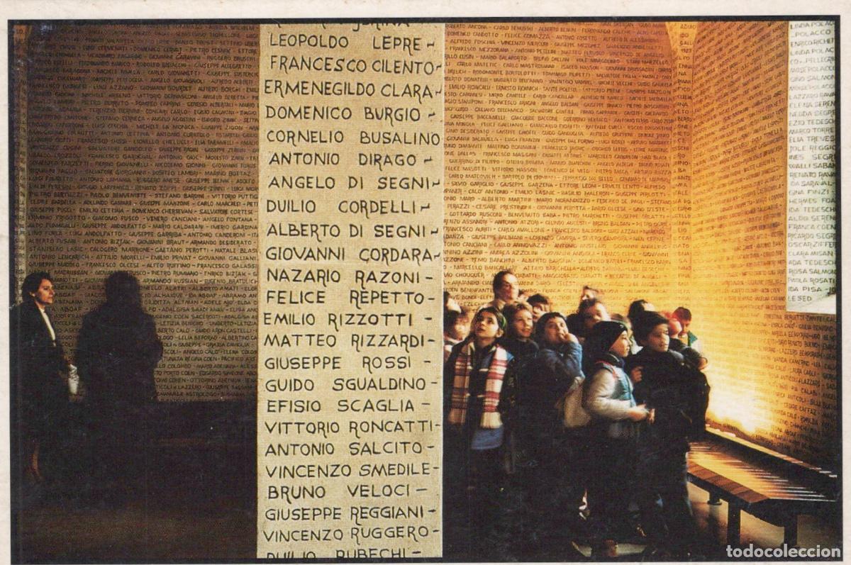 Cartes Postales: Italy Carpi Museum Monument To the Deported People Viewing Unposted *YAP172