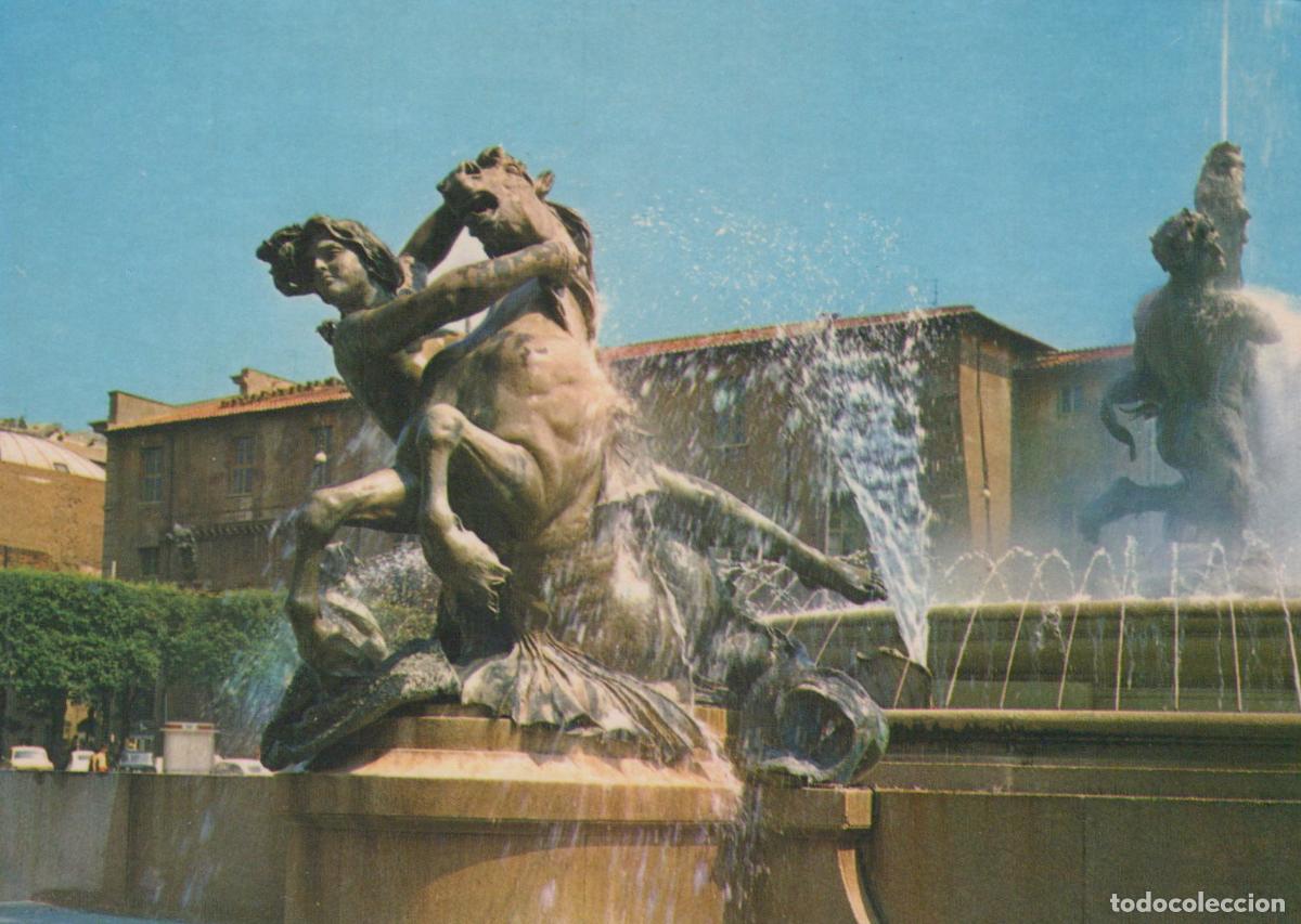 Cartes Postales: Italy Rome Naiad S Fountain Detail Bronze Sculpture Water Unposted *YAP125