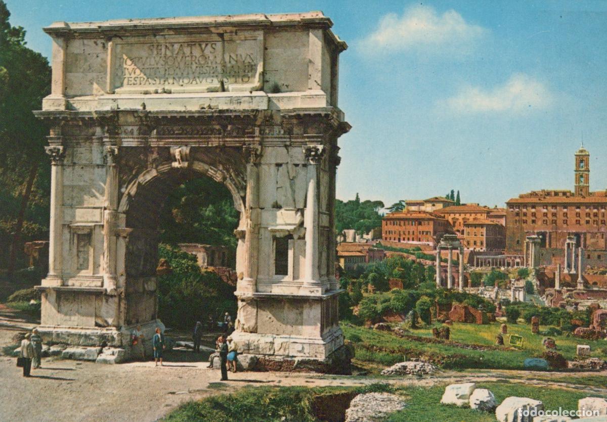 Postcards: Italy Rome Arc of Titus Ancient Roman Forum Architecture Unposted *YAP214
