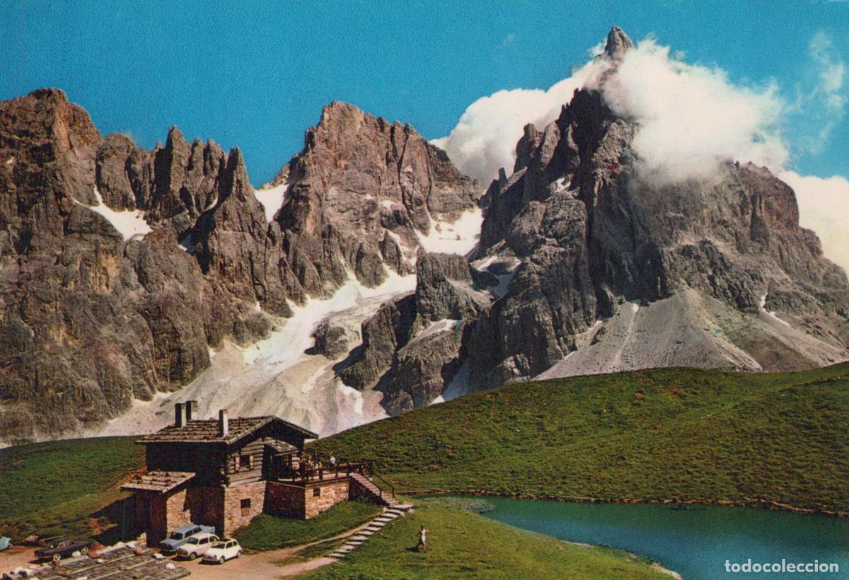 Postcards: Italy Cortina D Ampezzo Baita Segantini Mountain Hut With A Unposted *YAP222