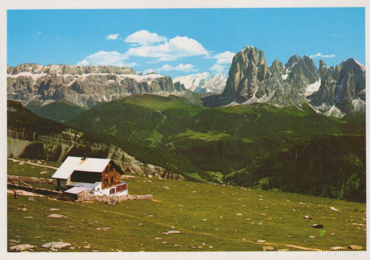 Postcards: Italy Cortina D Ampezzo Dolomites Rif Resciesa Mountain Hut Unposted *YAP237