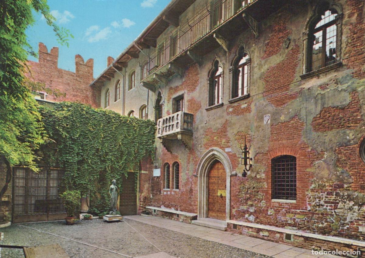 Cartes Postales: Italy Verona Juliet S House Casa DI Giulietta Historic Courtyard *YAP277