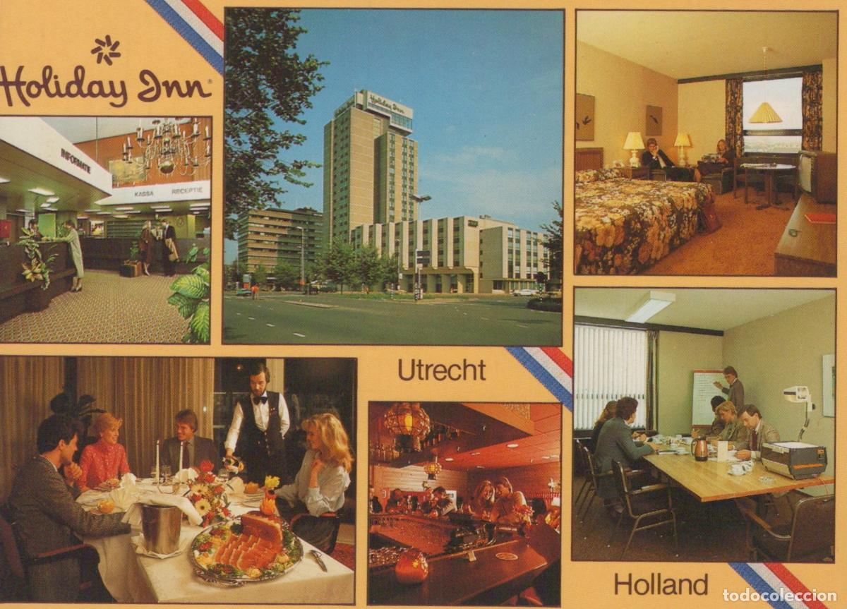 Cartes Postales: Netherlands Utrecht Holiday Inn Hotel Holland Exterior Interior *YAP282