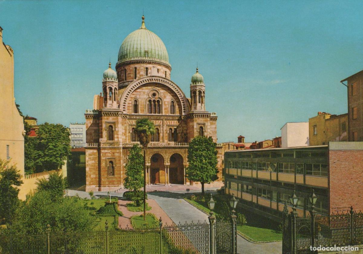 Cartes Postales: Italy Florence Great Synagogue Tempio Maggiore Jewish Temple Unposted *YAP198