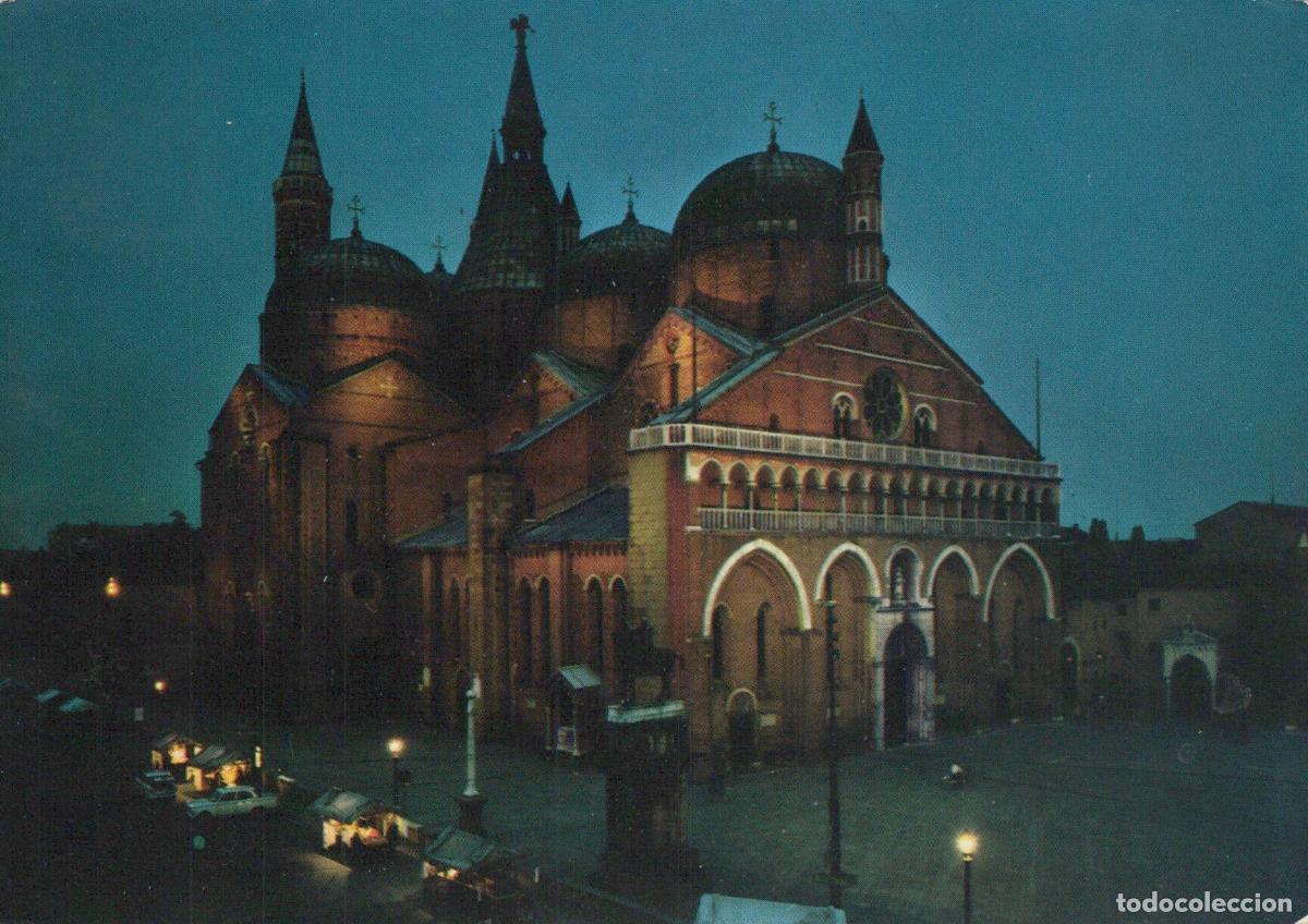 Cartes Postales: Italy Padova Basilica of Saint Anthony By Night Architecture Church *YAP307