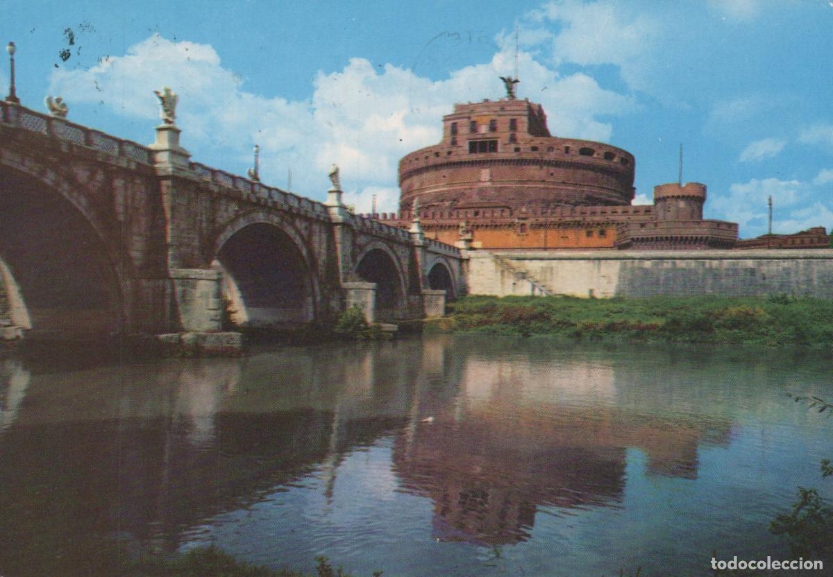 Cartes Postales: Italy Rome Ponte Sant Angelo and Castel Sant Angelo Bridge and Castle *YAP327