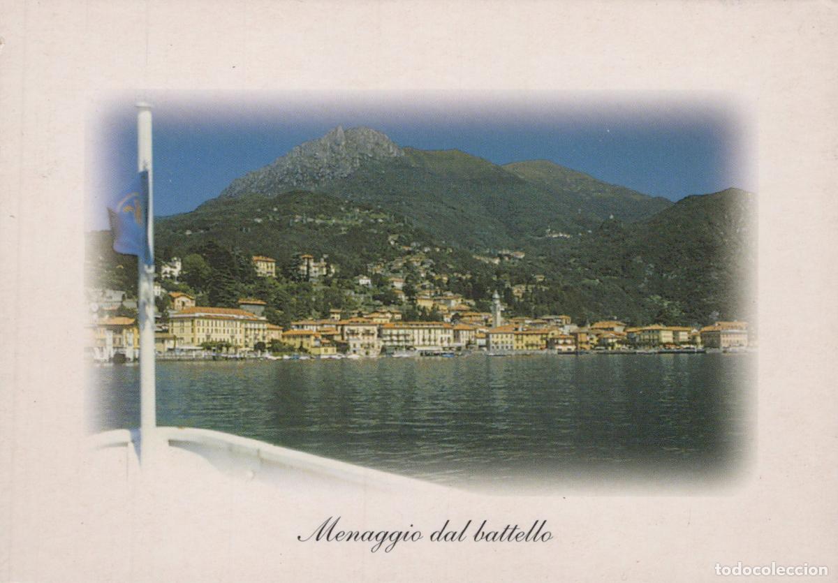 Postales: Italy Menaggio Lake Como Scenic View From Boat Mountain Landscape *YAP333