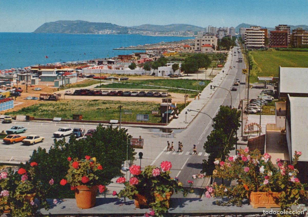 Postcards: Italy Misano Adriatico Misano Lungomare E Spiaggia Promenade Along the *YAP348