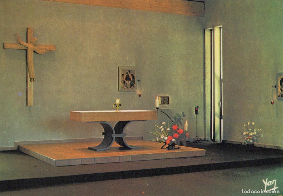 Cartes Postales: France Lourdes L Assomption Chapel Interior With Altar and Unposted *YAP253