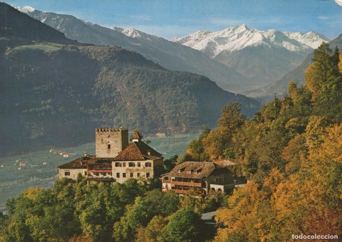 Cartes Postales: Italy Merano Schloss Thurnstein 550 M Bei Meran Blick Gegen Ortlergruppe *YAP403
