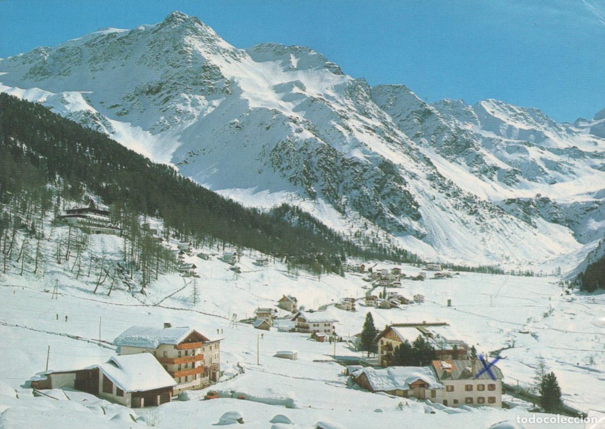 Cartes Postales: Italy Sulden Ortlergebiet Winter Mountain Village Landscape View *YAP418