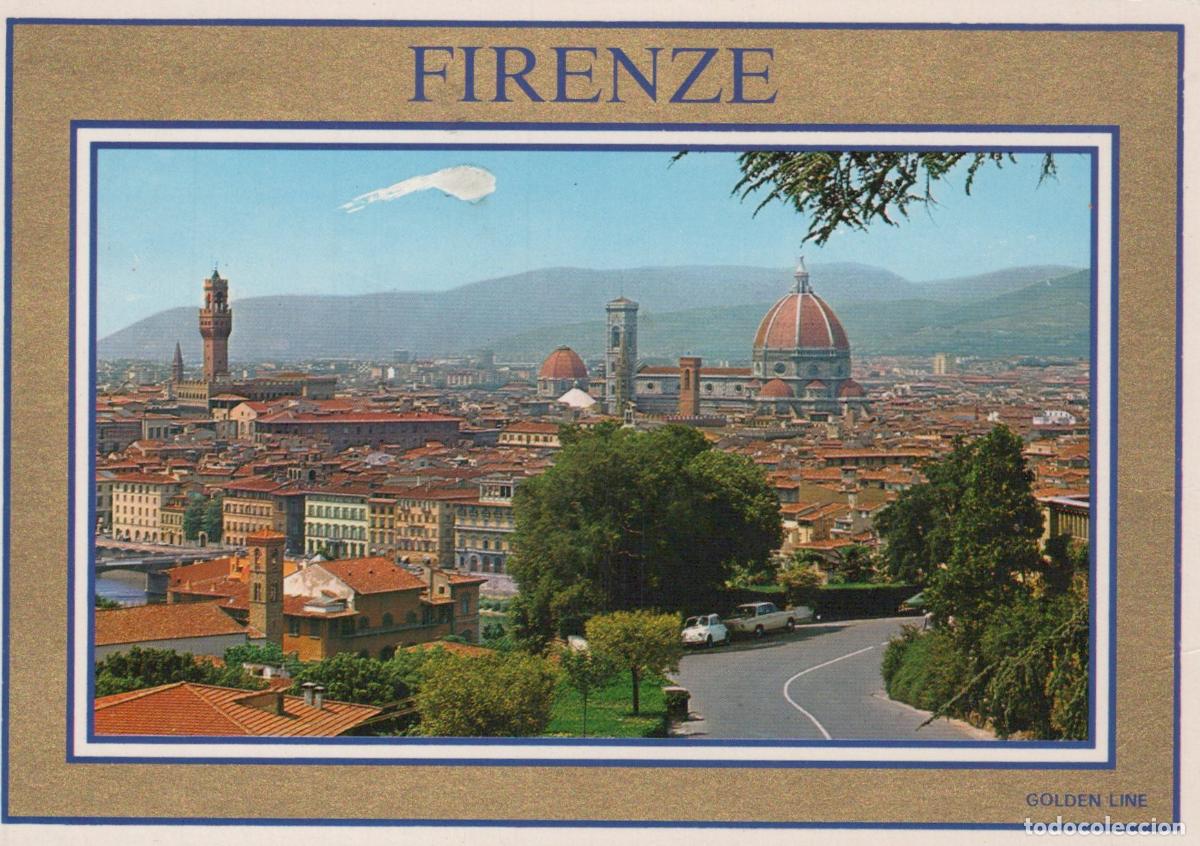 Cartes Postales: Italy Florence Panoramic View of Cityscape With Duomo and Bell Tower *YAP450